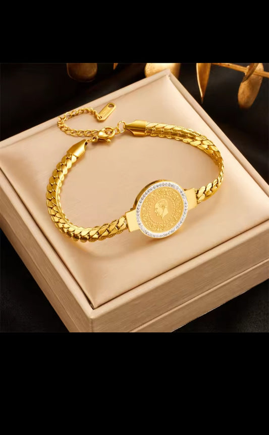 Parure Prestige « Sultane d’Or » – Collection Enamiz Paris